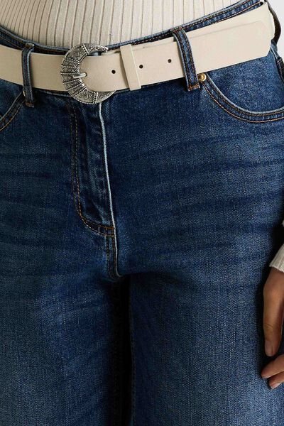 Ceinture boucle fantaisie femme