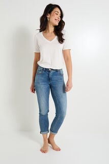 Jean raccourci TOKYO R01 femme