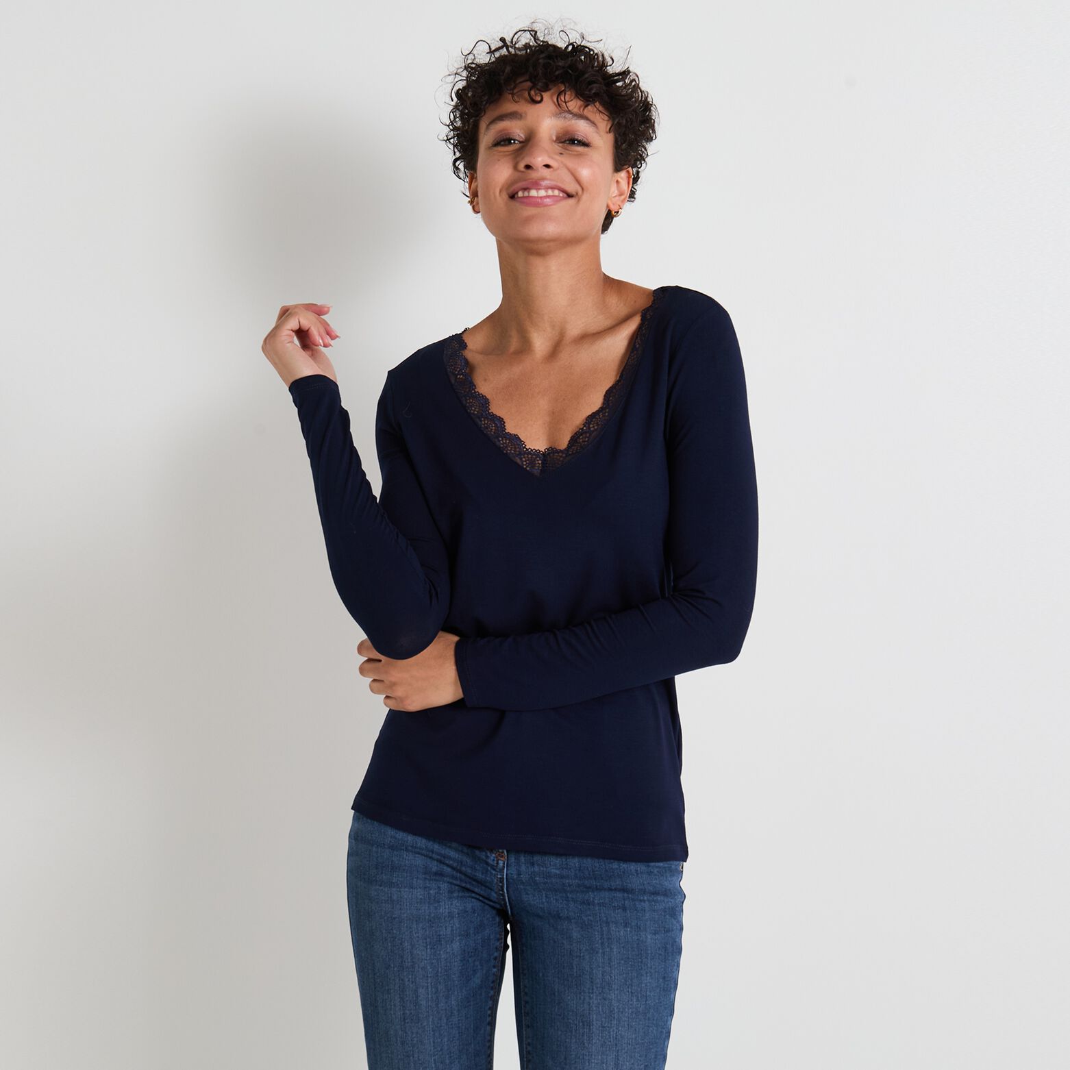 T-shirt manches longues femme