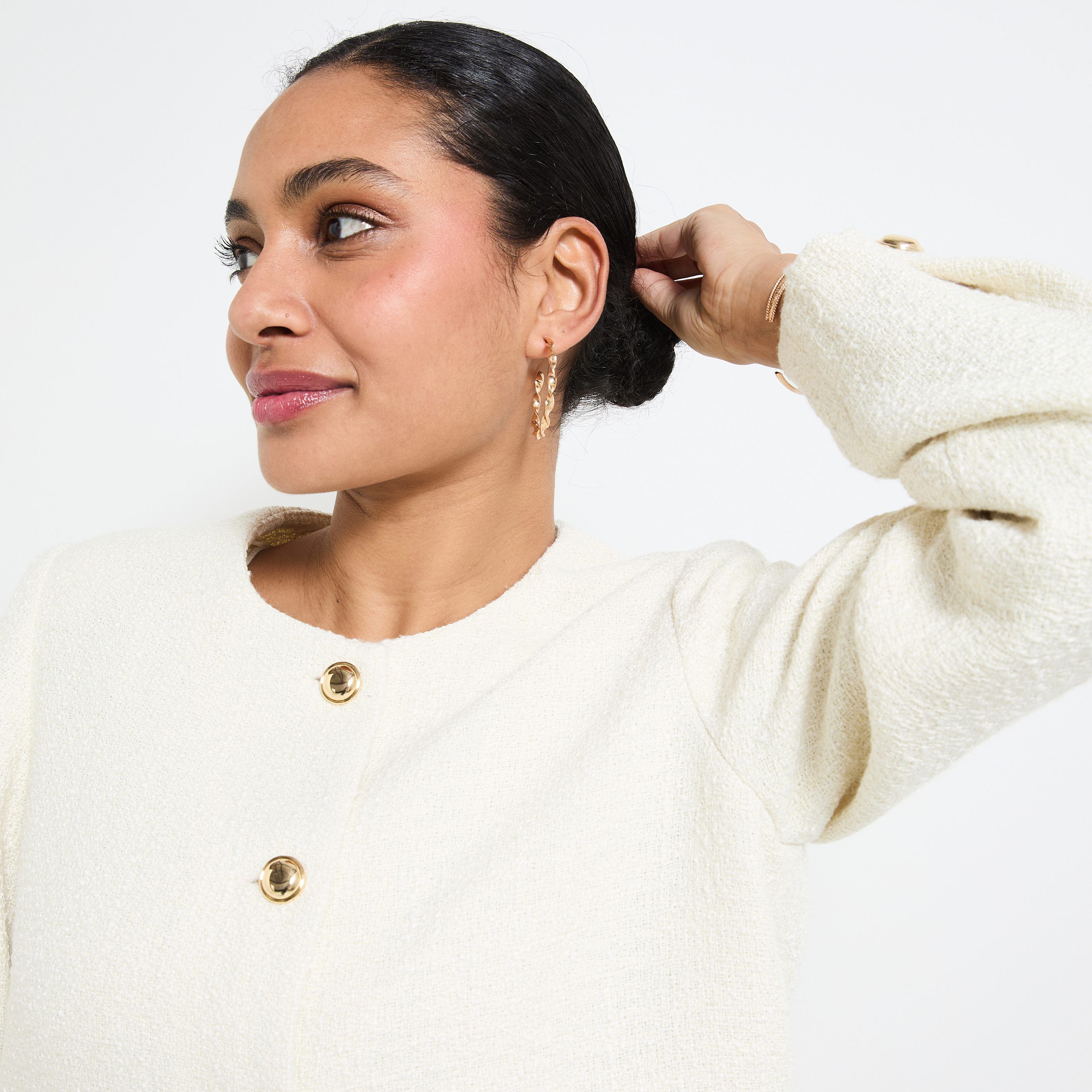 Blouson en tweed femme