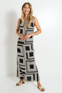 Robe longue été imprimée