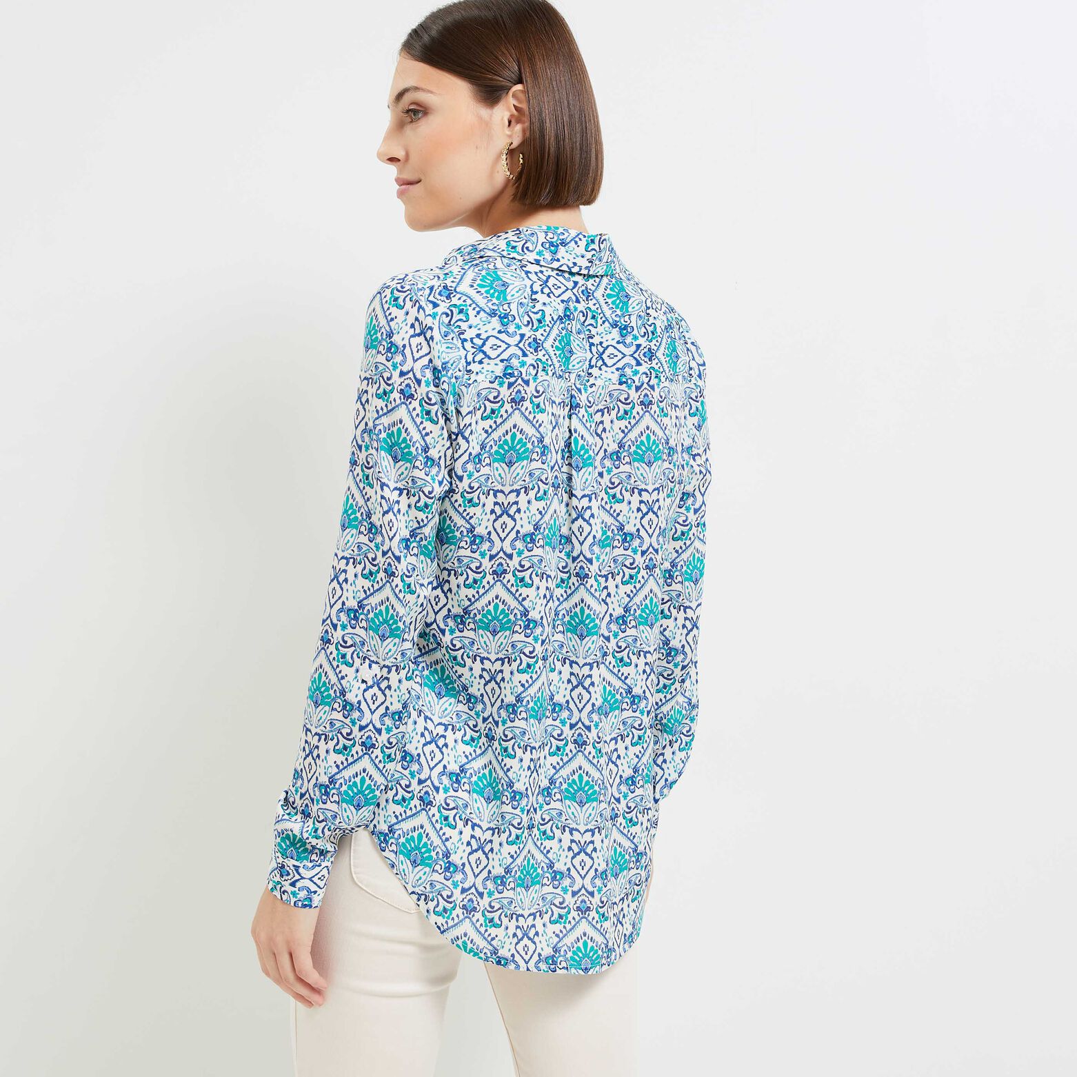 Blouse imprimée femme