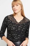 T-shirt à motifs femme