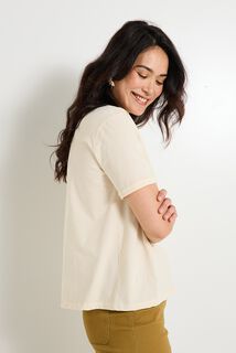T-shirt col rond femme