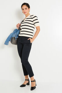 Pantalon tall raccourci femme