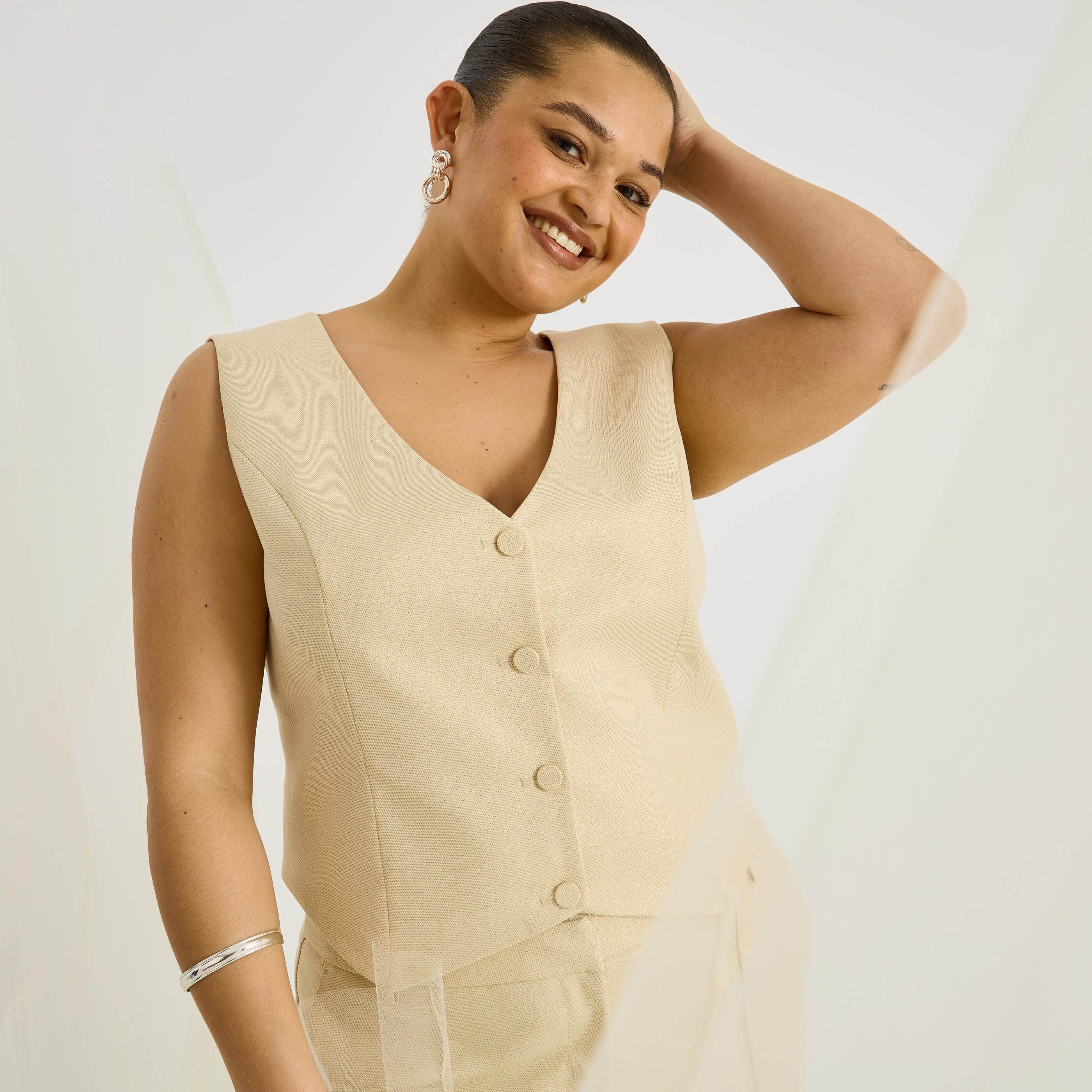 Gilet sans manches femme