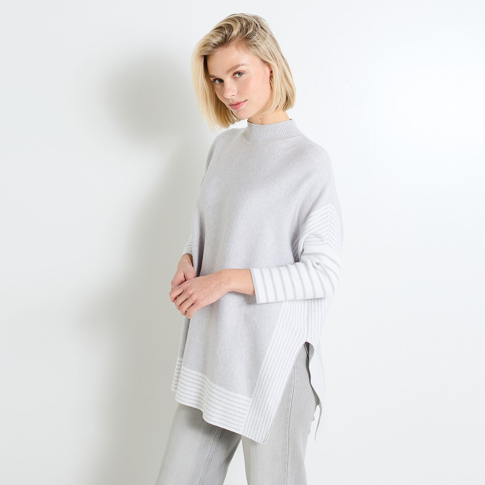 Pull manches 3/4 femme