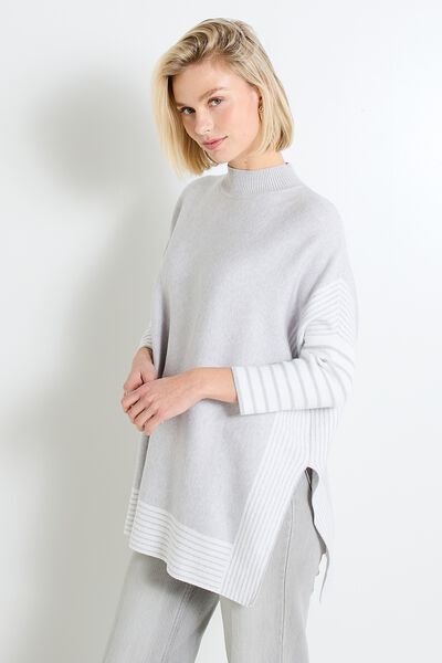 Pull manches 3/4 femme