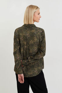 Chemise imprimée femme