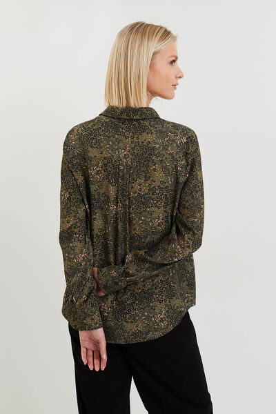 Chemise imprimée femme