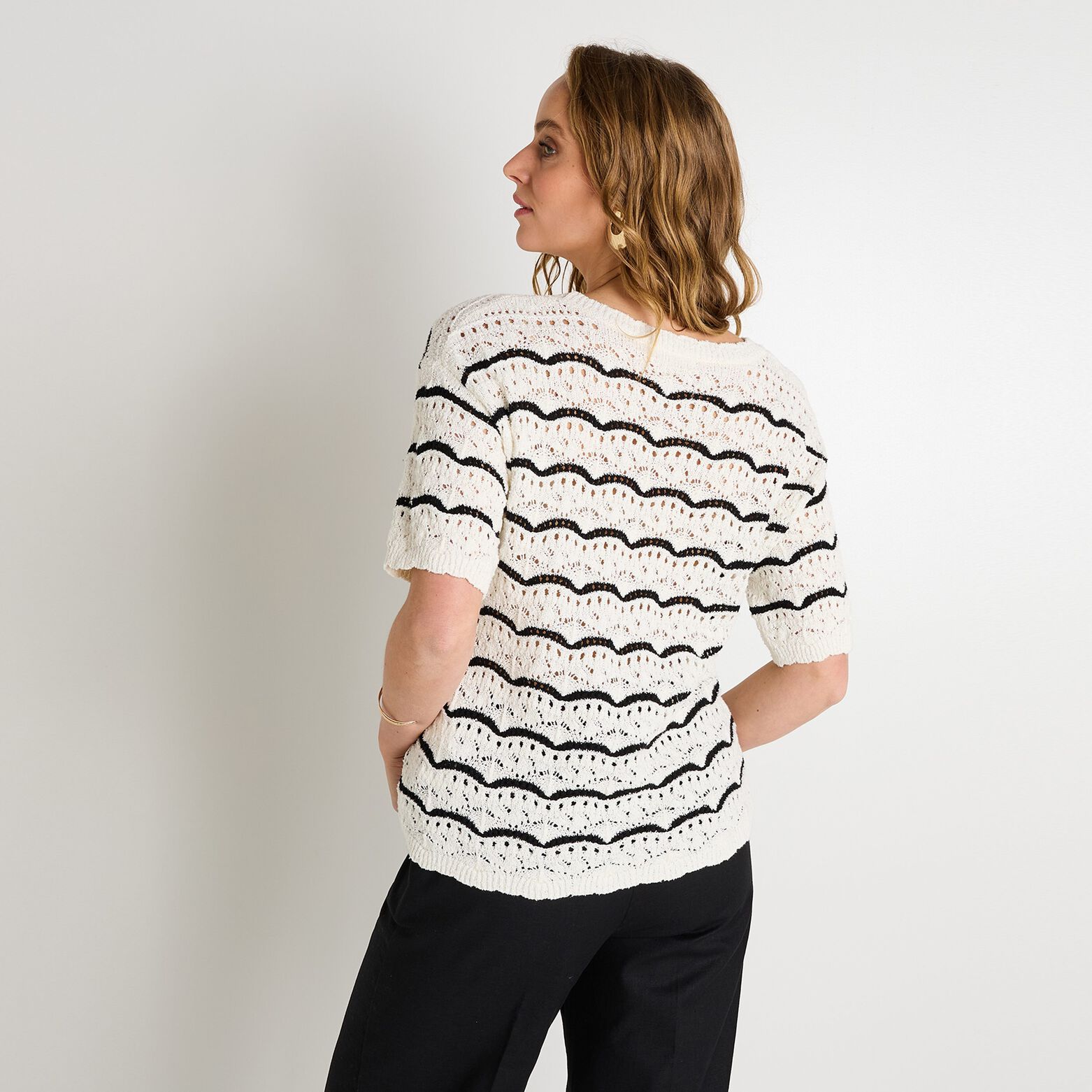 Pull mariniere femme