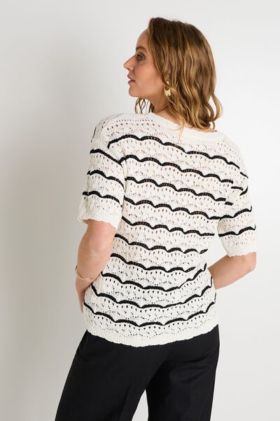 Pull mariniere femme