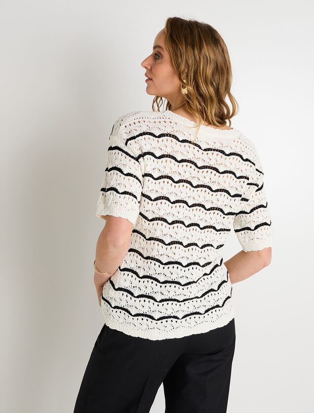 Pull mariniere femme