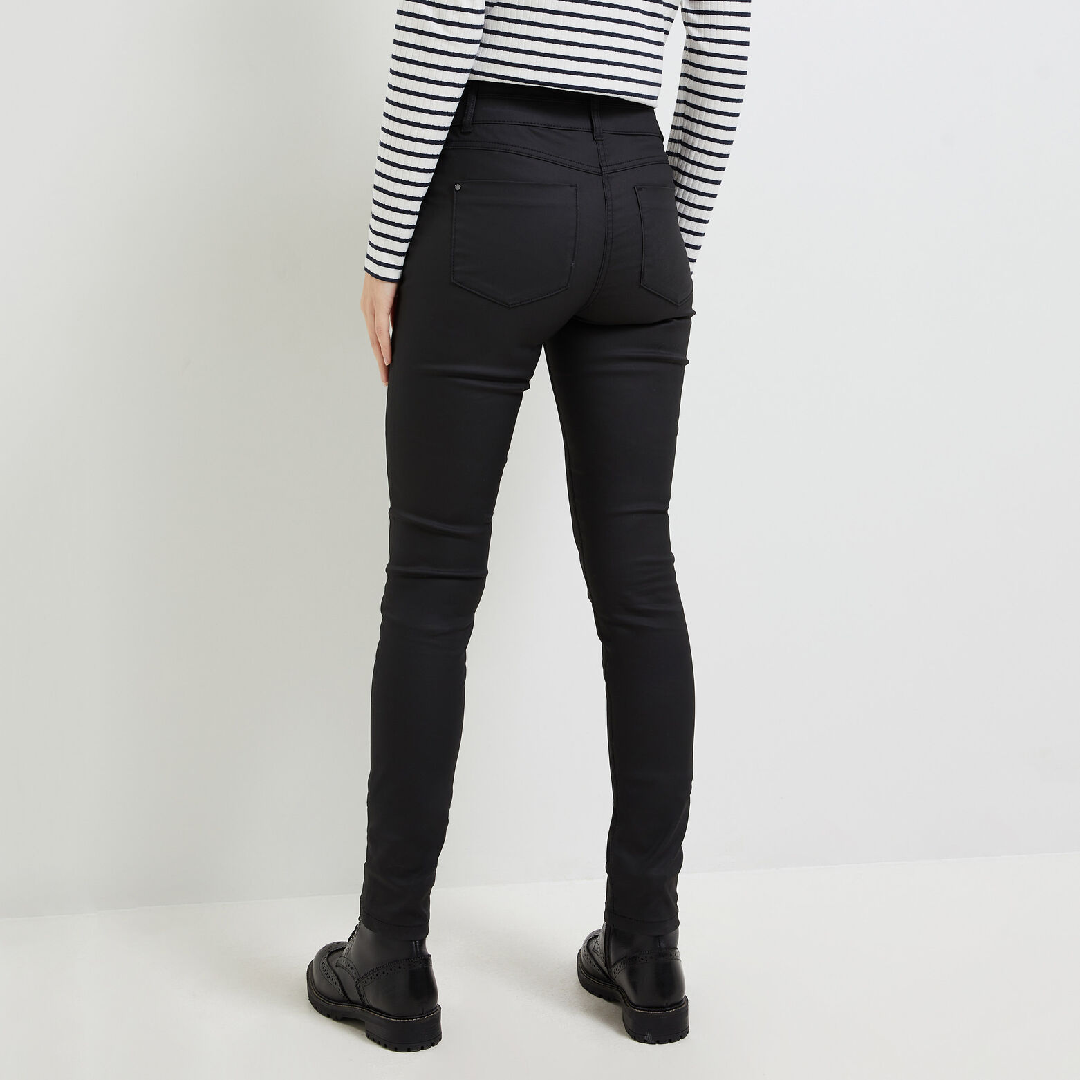 Jean slim taille haute MEMPHIS femme