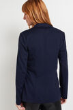 Veste en maille col tailleur femme