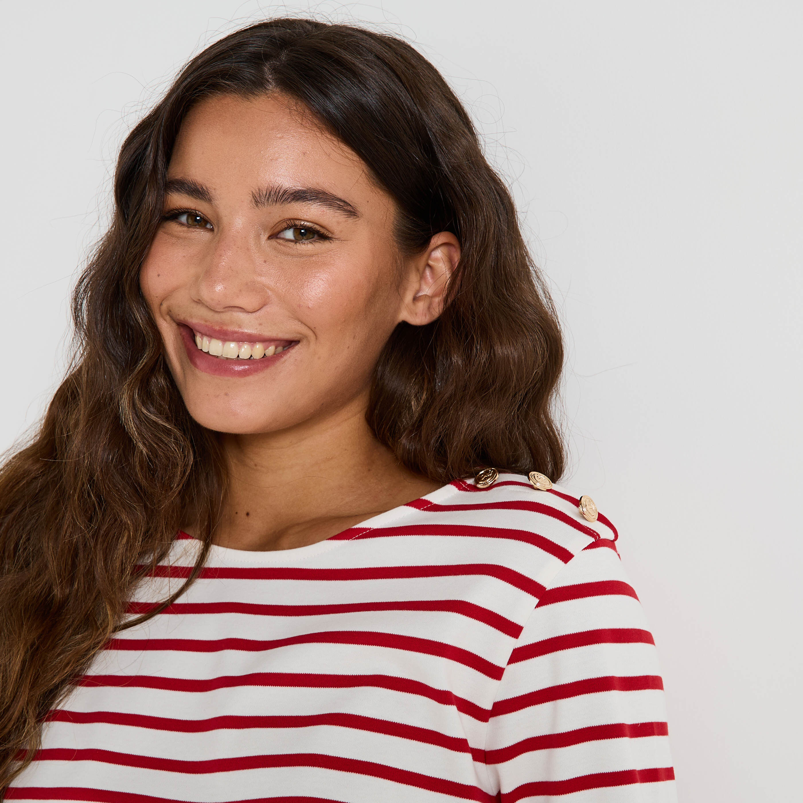 T-shirt marini&egrave;re femme