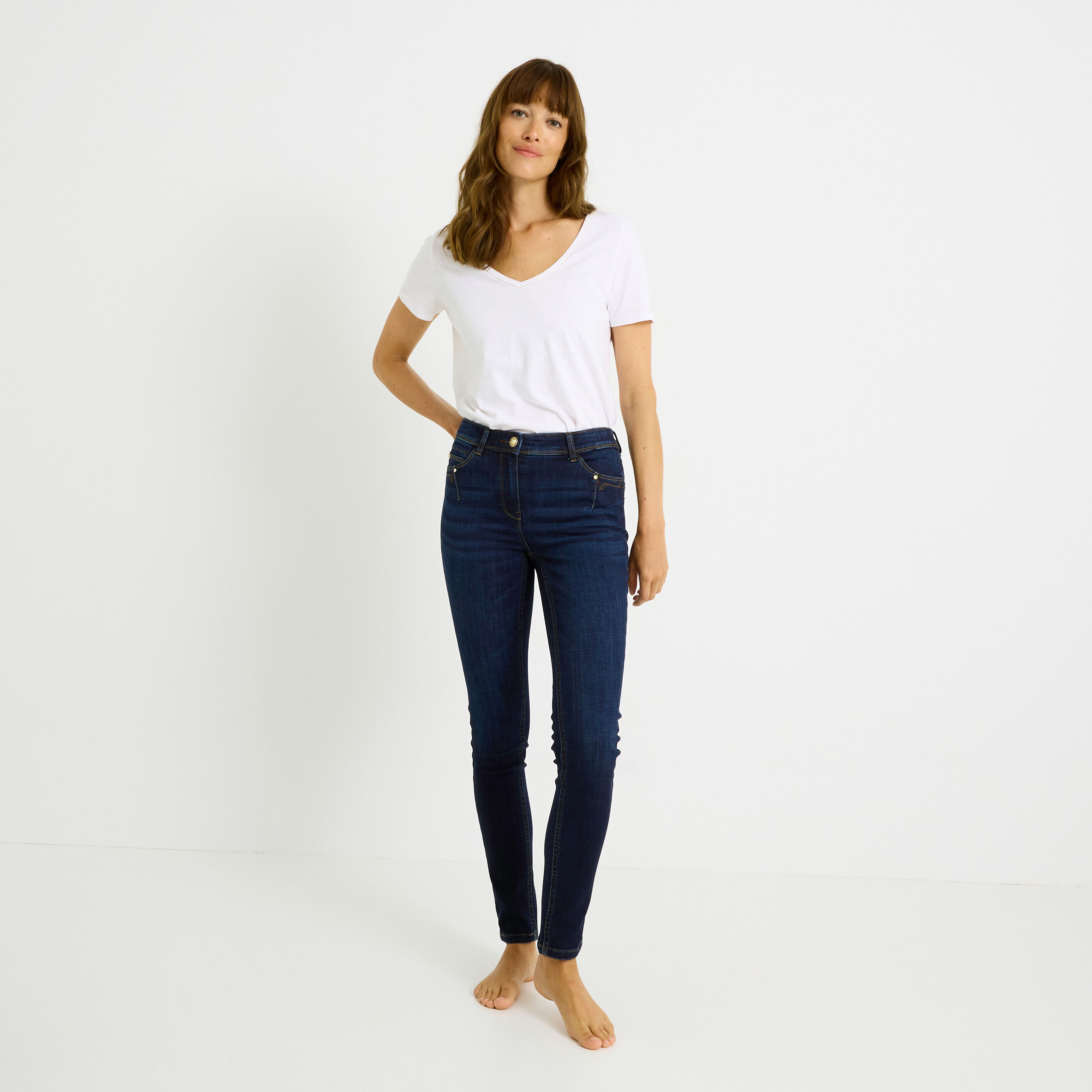 Jean slim push-up RIO P01 femme