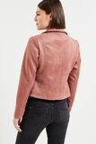 Blouson suedine femme
