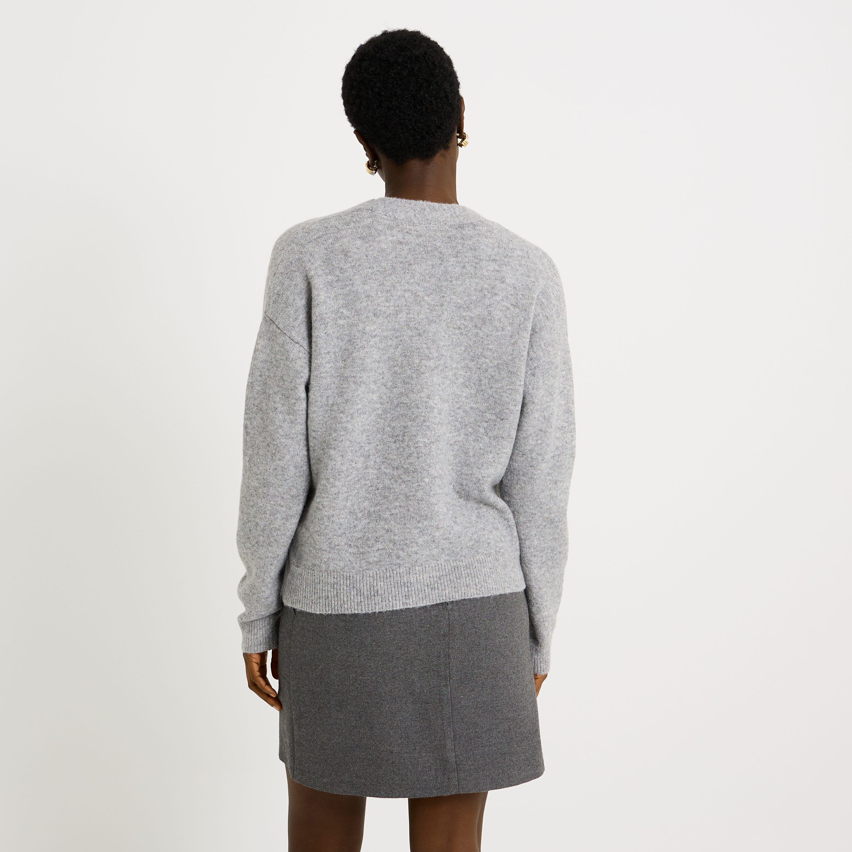 Gilet avec n&oelig;uds &agrave; strass femme