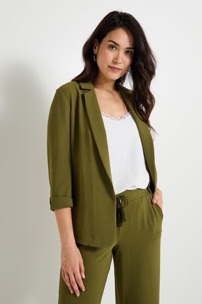 Veste blazer fluide femme