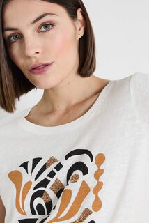 T-shirt col rond femme