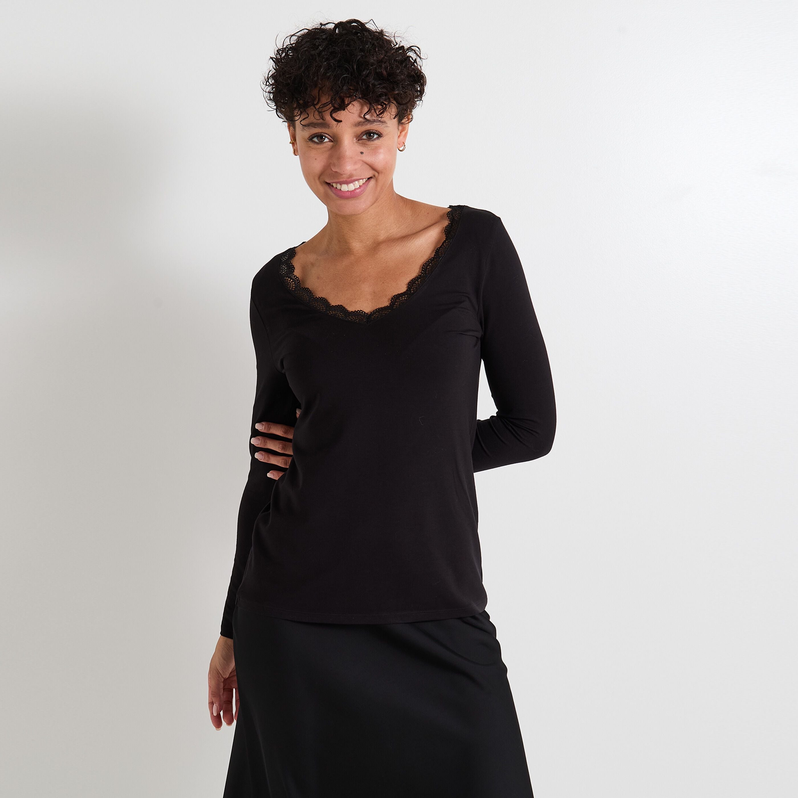 T-shirt manches longues femme