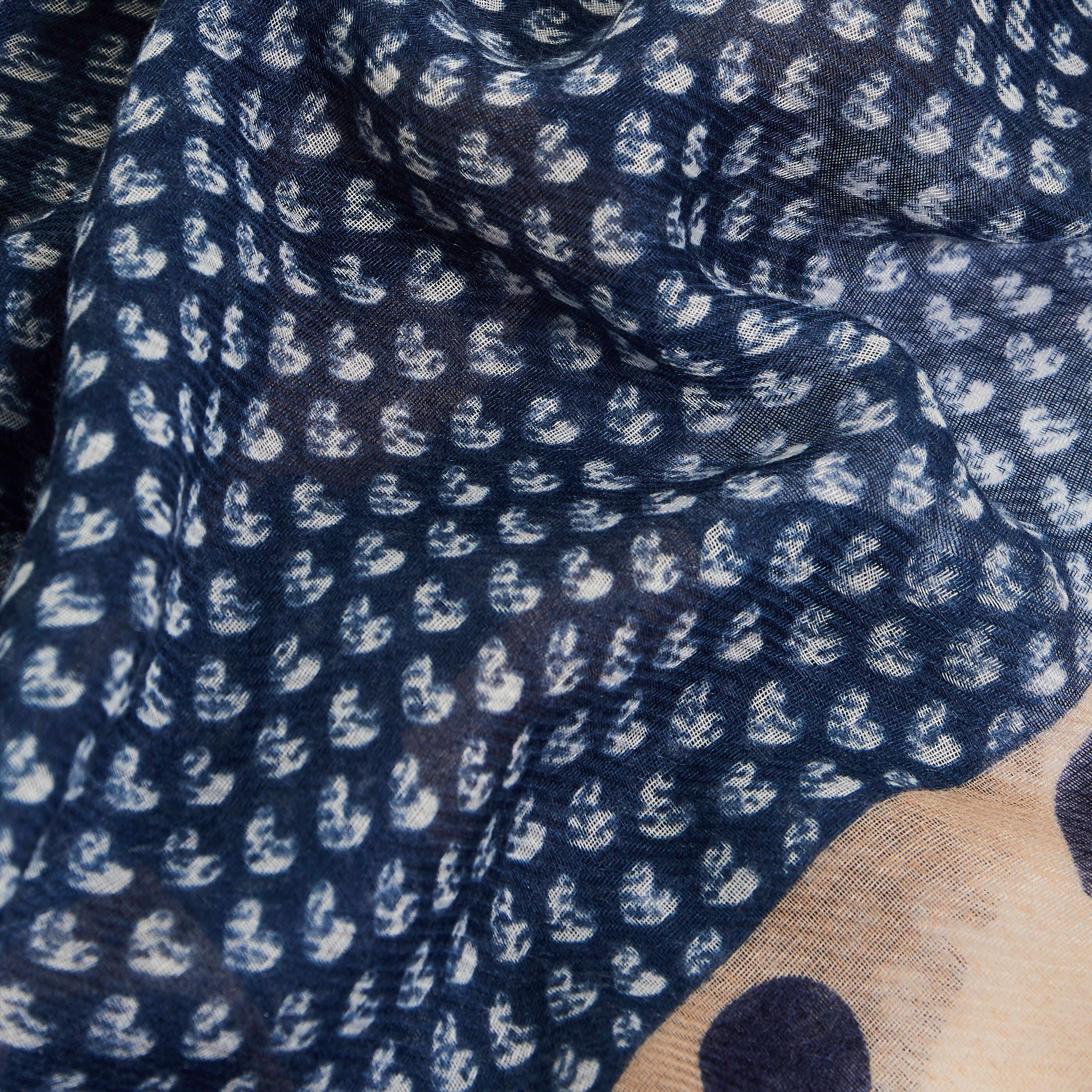 Foulard imprim&eacute; femme