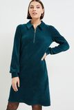 Robe velours femme