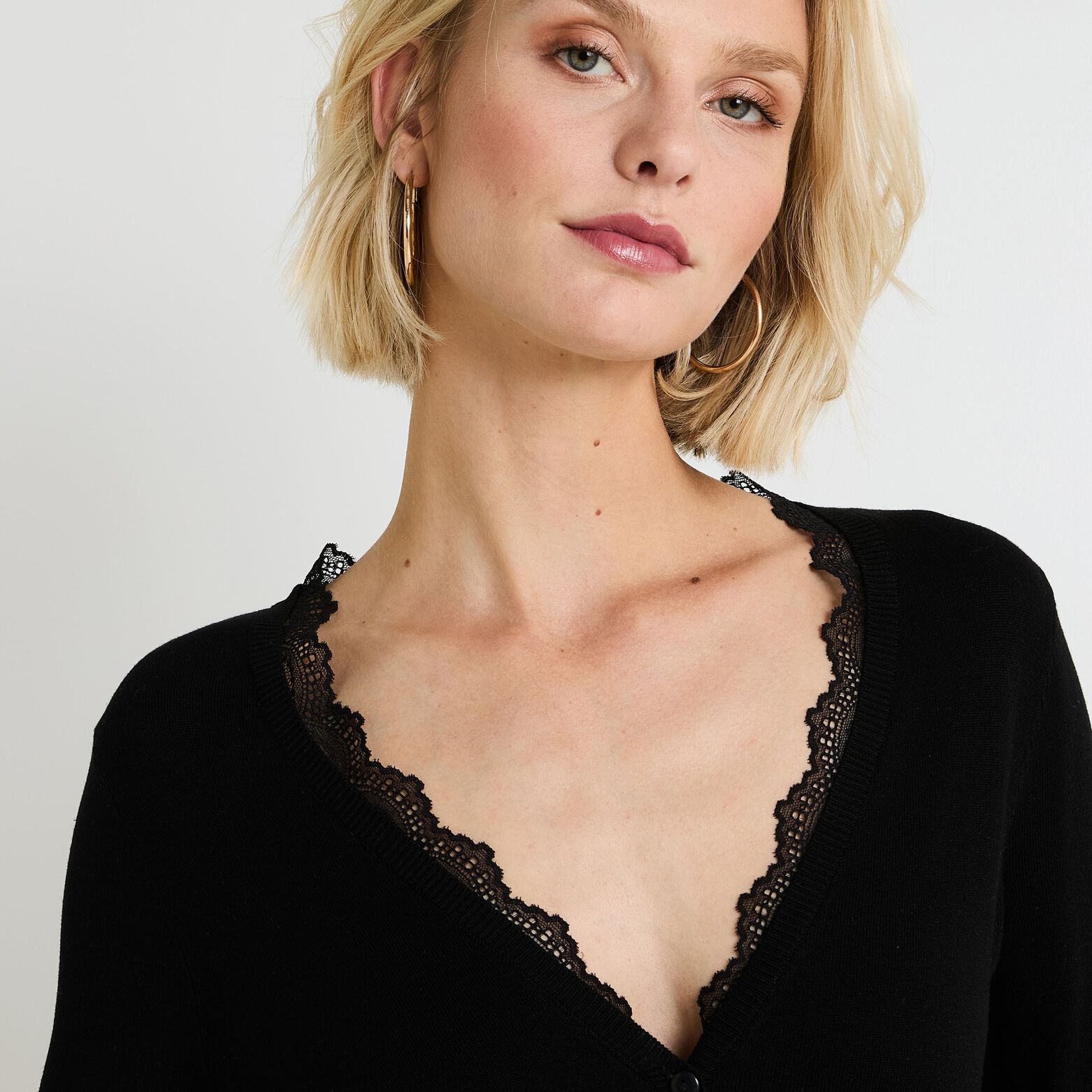 Gilet basic femme