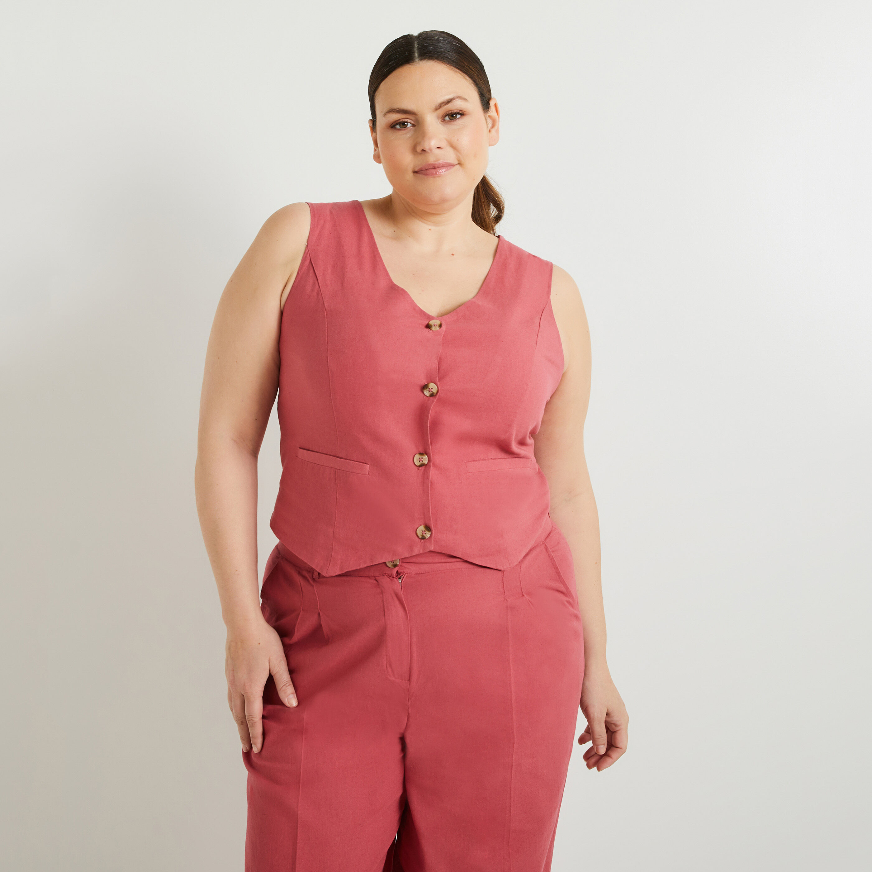 Gilet de costume femme