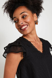 Robe plumetis femme