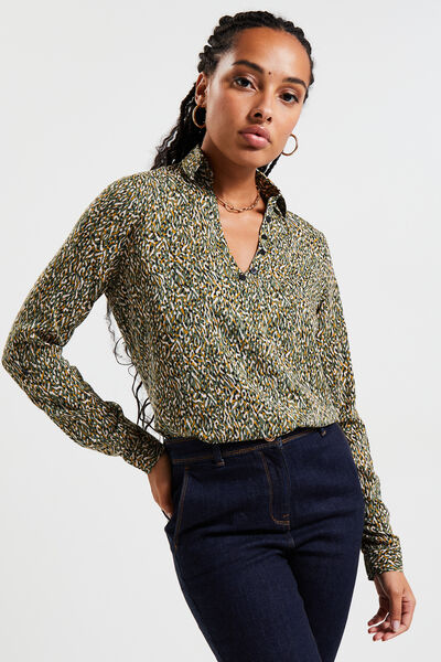 Blouse imprimée femme