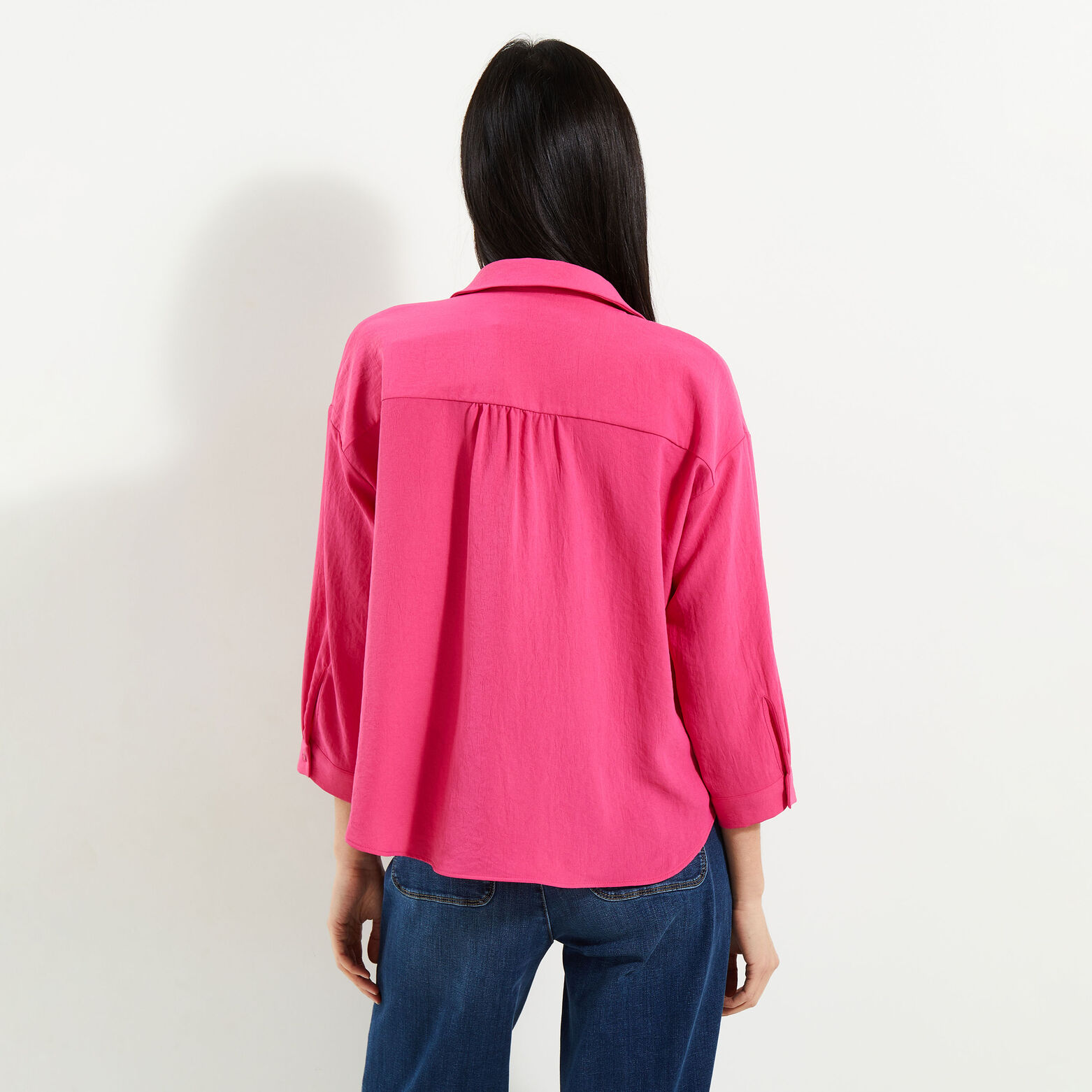 Chemise unie femme