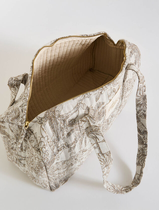 Grand sac matelassé femme