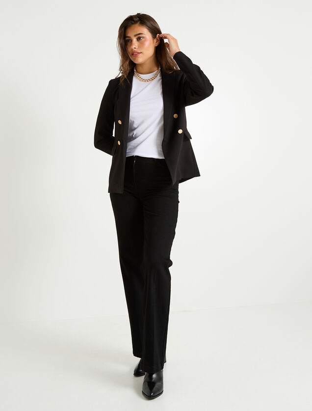 Blazer double boutonnage femme