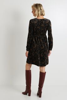 Robe velours femme