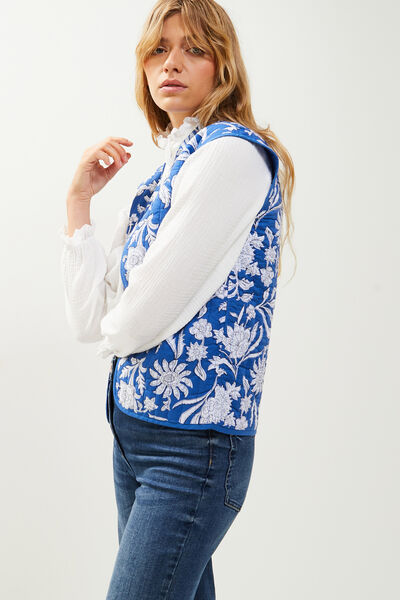 Veste matelassée reversible femme