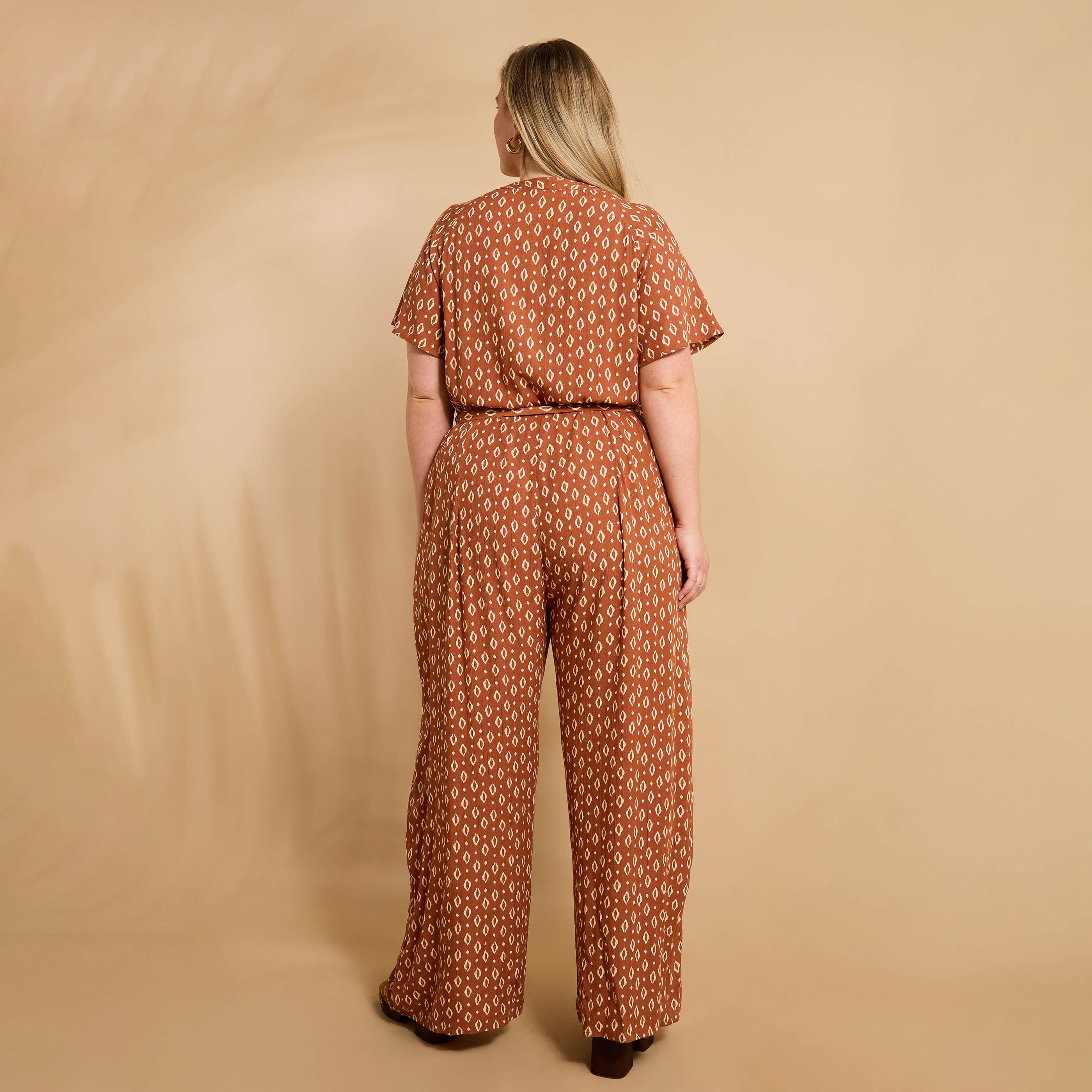 Combinaison manches courtes femme