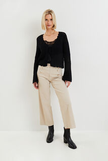 Gilet ajouré femme