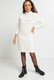 Robe pull volants femme 