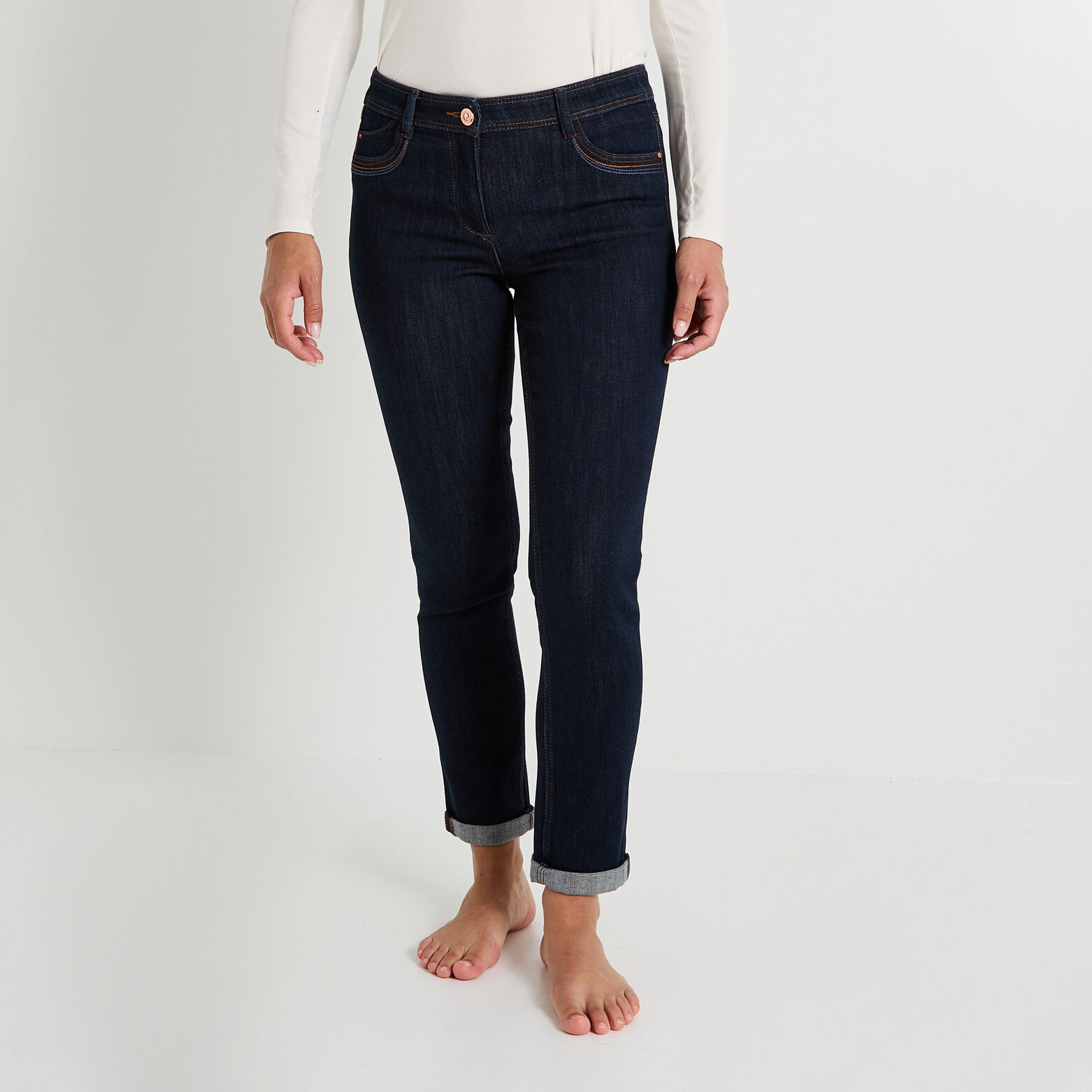 Jean raccourci TOKYO R01 femme