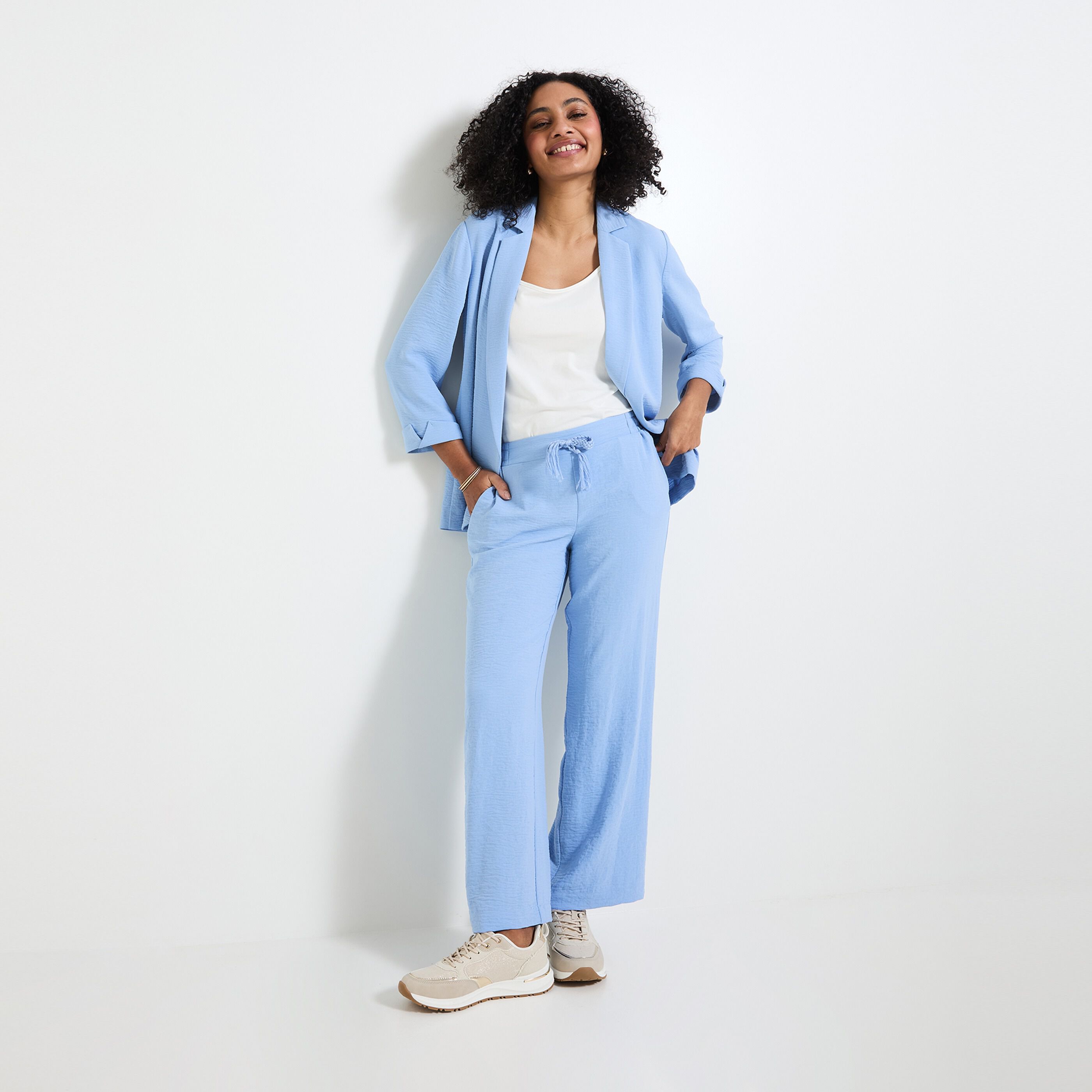 Pantalon fluide femme