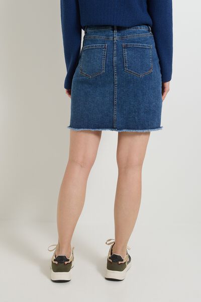 Jupe en denim femme
