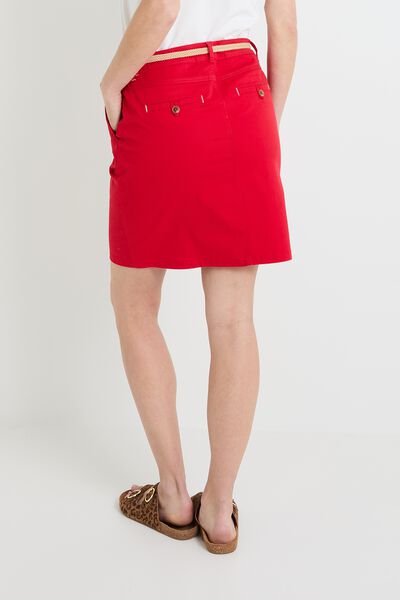 Jupe popeline femme