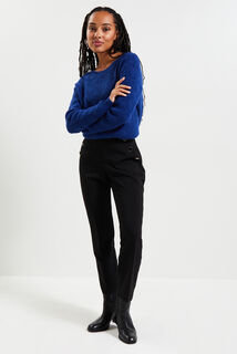 Pull maille fantaisie femme