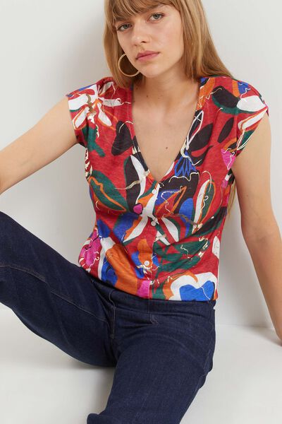 Tshirt imprimé femme
