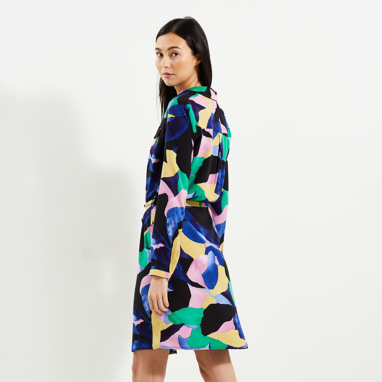 Robe imprimée femme