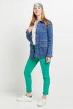 Chemise manches 3/4 dentelle