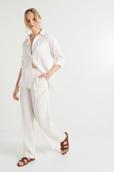 Chemise oversize femme