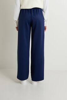 Pantalon large en maille femme